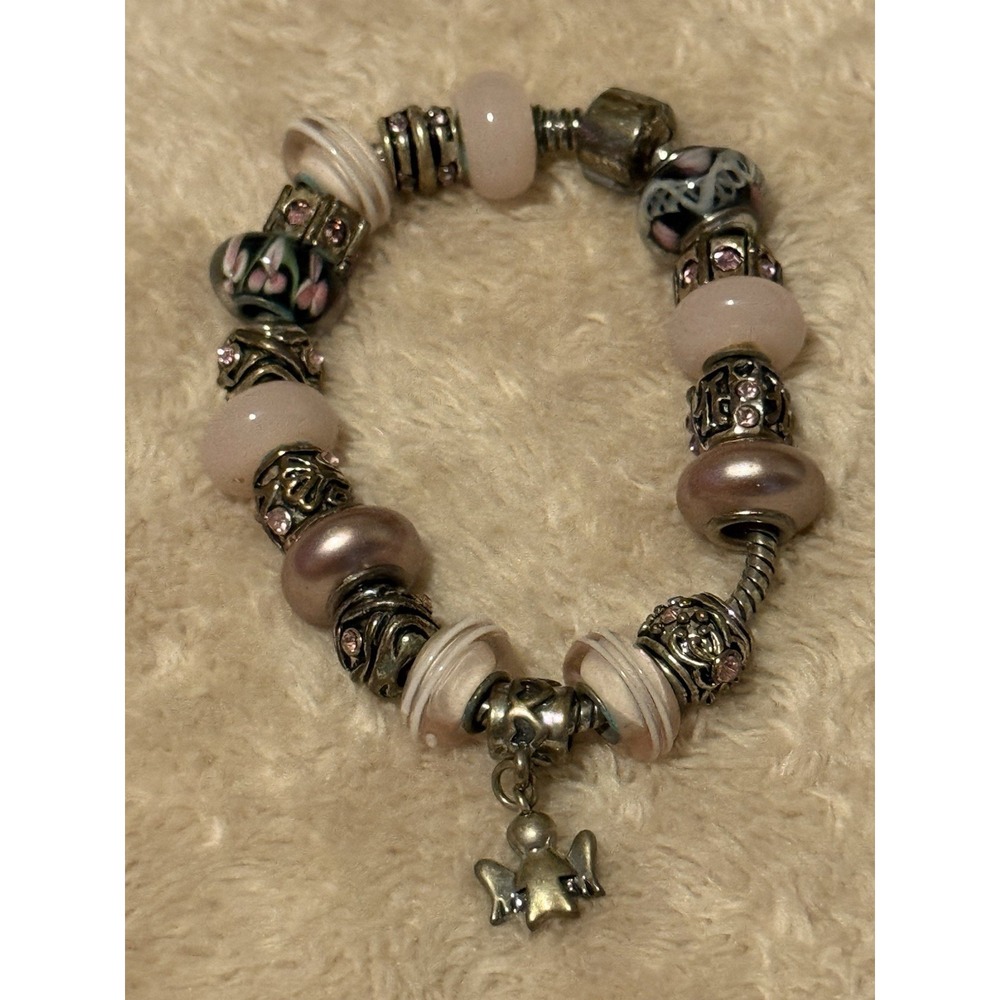Breast Cancer Pink European Style Unbranded Bracelet